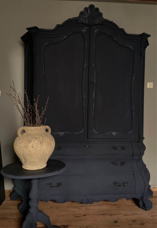 Grote kuifkast blauw - Afbeelding 2